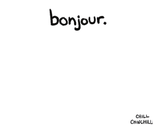 Gif bonjour chinchilla